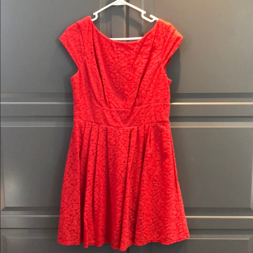 Dress Barn Lace Overlay Dress